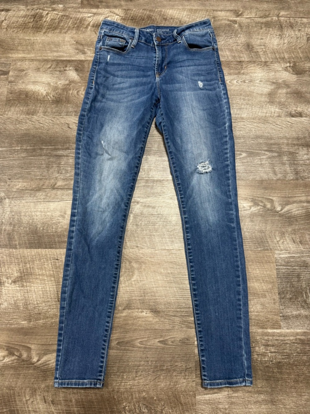 Old Navy Rockstar Mid-Rise Jeans Size 4 Long